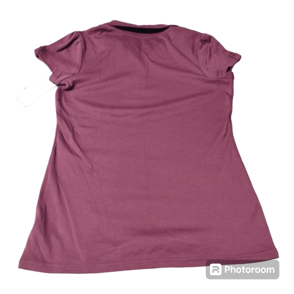 Nwt cat & Jack burgundy uniform polo - Picture 3 of 4